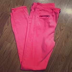 AE high rise jeggings